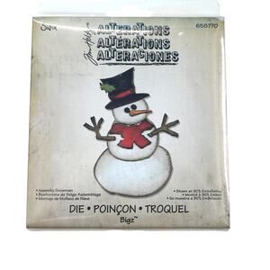 Sizzix Jim Holtz Alterations Assembly Snowman 658770